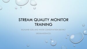 Stream Monitor Volunteer Training