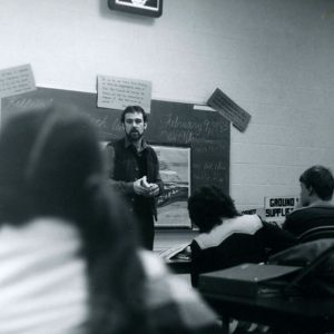 00-00-0000 Jeff Wilkison, SWCD District Administrator and students in a classroom-website