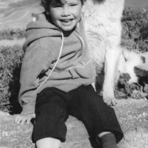 00-00-0000 Kid and dog-Photo by Robert Mills