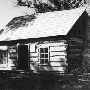 00-00-0000 Log cabin with windows-Photo by Robert Mills