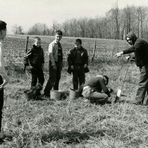 04-11-1964 T. Arthur White and Troop 102. Boy Scout Forestry Day at Camp Avery Hand-Website