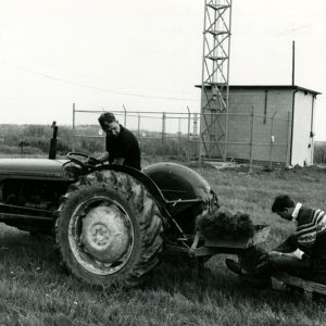 05-07-1966 -L-R Lentfore Kaiser & Murrill Majors-Mansfield Telvue Co.-Hattery & Chatlain contract tree planting job(SWCD planter)-website