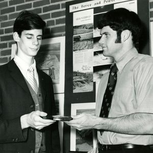 05-07-1970 Guy Guzzo, 9th grade student at St. Peter’s H.S. Conservation project with Mike Gregg, Lucas Vo-Ag Dept-Website