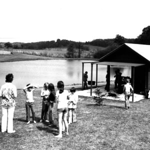 05-16-1974 Friends enjoy an outing at Del Mettett’s pond near Butler-0001