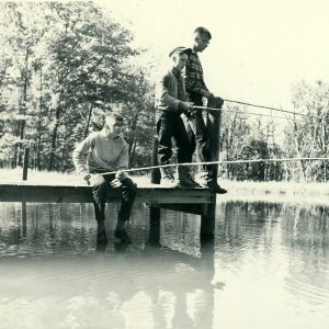 05-31-1965 At Ed Kremer. David, Bob,Tom-website