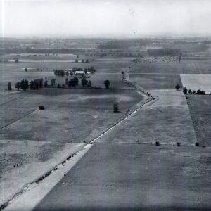 06-28-1962-Marsh Run 2- West toward Champion Rd.-Floyd Champion buildings upper left.Roy Faulkner land on right-website