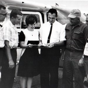 07-08-1968 Planning Air Tour C.McGrew-D.Cook-N.Cook-D.Farnsworth-C.Jones-E.Hetrick-website