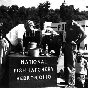 07-11-1963 Fish delivery C. Hamton-D. Westfield-J.A. Brennan (F&WS)-L.McCammon-P.Walker-website