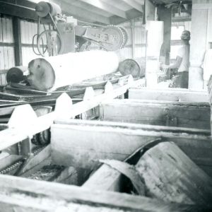 07-12-1971 Kaple Sawmill. Merle Triplett Debanks-website