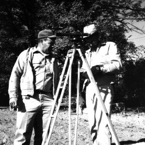 09-30-1968 Chuck Gilbert and Dean Swigart at Richland Fish and Game Pond-website