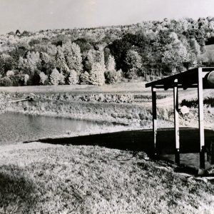 10-18-1968 A family camping area.Pond site on Canfield silt loam.Dam is constructed on compact glacial till. Woods in background on Wooster silt loam-website