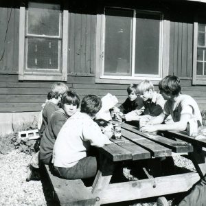 11-09-1974 Jeff Van Loon & son Troop 121 Timber Stand Improvement at Camp Avery Hand #2-Website