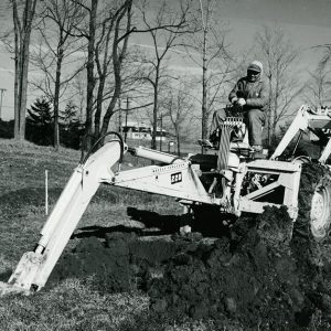 12-22-1965 Contractor Richard Getz completes soil test pits at the George Freund Jr property-website