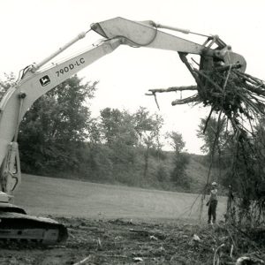 1990 Tornado clean-up Hauling debris to tire pit#4-website