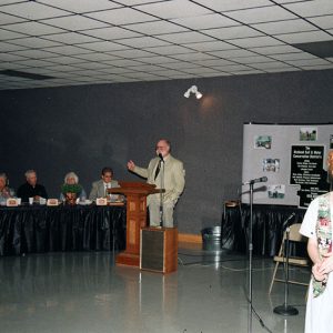 2000 Annual Meeting Dale Hulit,Ruth & LaVahun Oswalt, Diana & Charles Wenger (L to R)-website