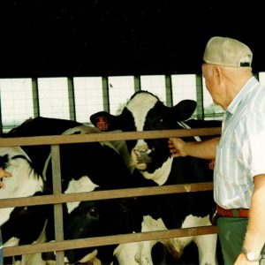 2004 Ken Adams with ______(looking at cows)#2-website