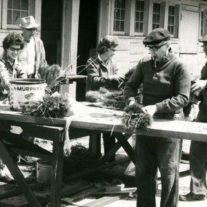 Assembly of Wildlife Packets.Chester Jones,Nancy Bardall, Dean Swigart, Mrs. Freeman Swank, C.N. McGrew, Earl Hetrick-website