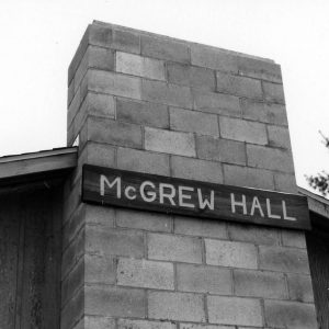 Building-McGrew Hall .Photo by Robert Mills