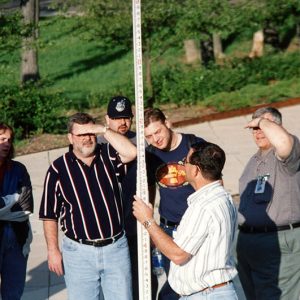 OSU Mansfield. Tim Brandt teaching students how to survey#7-website