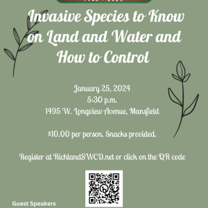 Invasive Species ’24 Flyer image