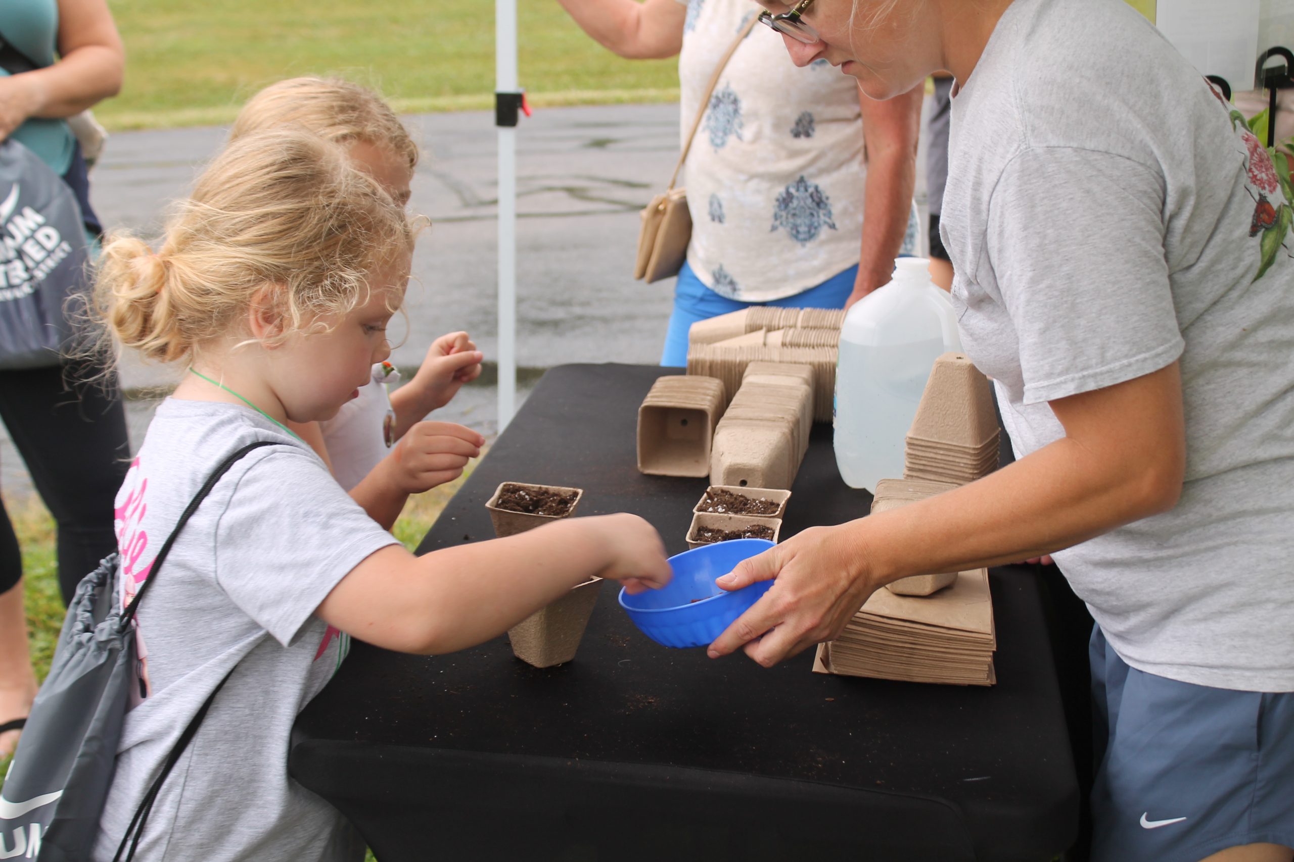 Each vendor had a little activity or fun giveaway.