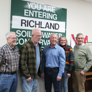 L to R Fox, Leonard; Hopkins, Lanny; Alt, Brian; McClintock, Jean; Timberlake, Greg