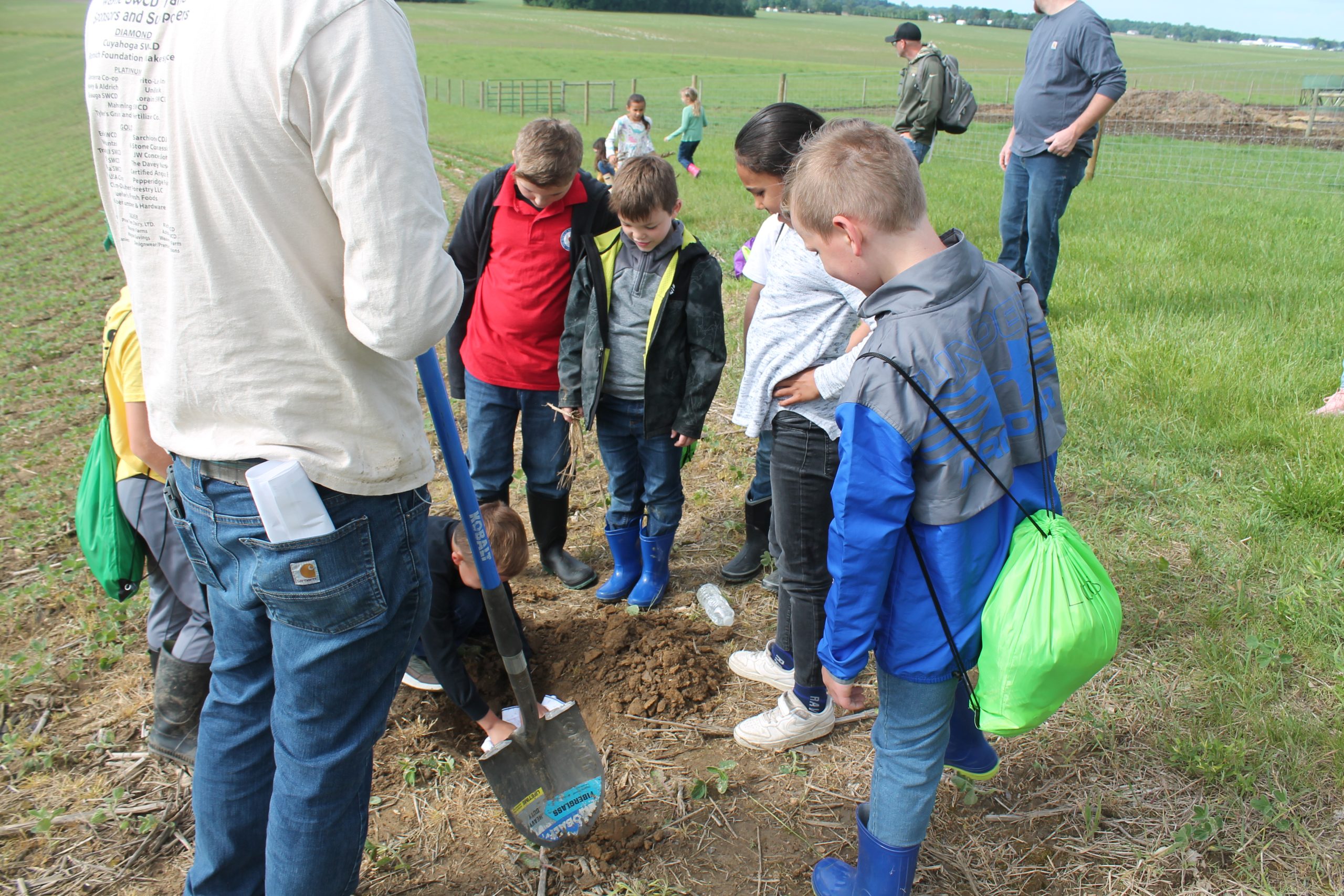 Students planting undies for the 