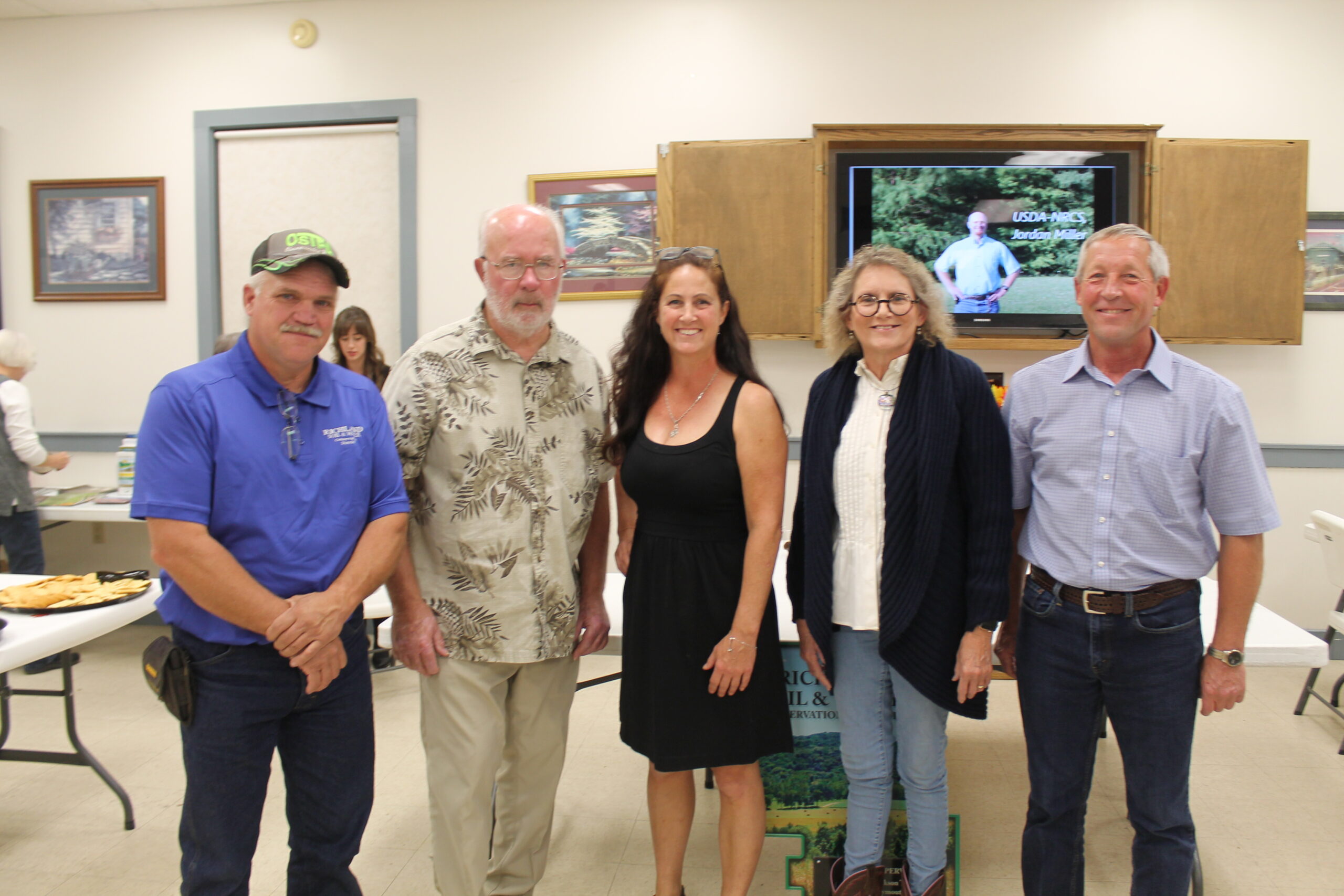 Board Supervisors with Thomas, Erica Richland SWCD Director