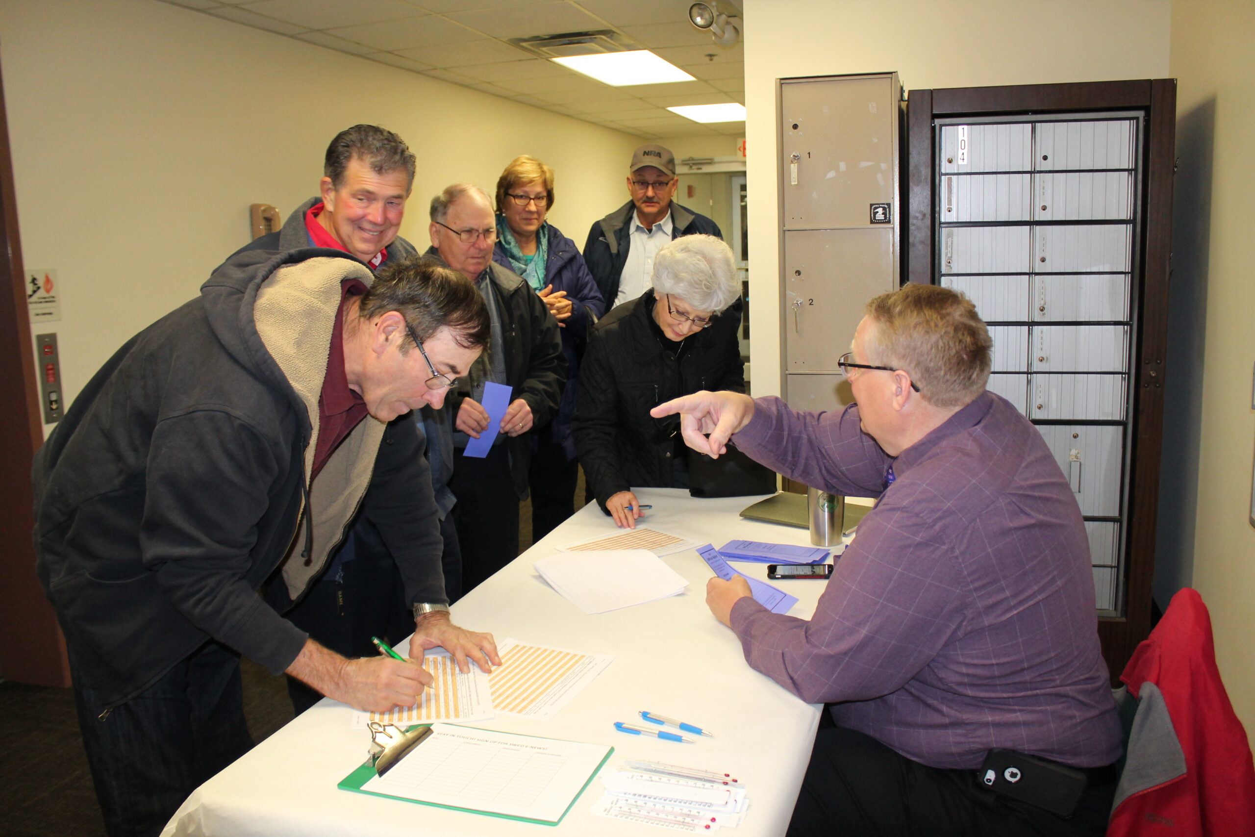 Culler, John and Dave voting