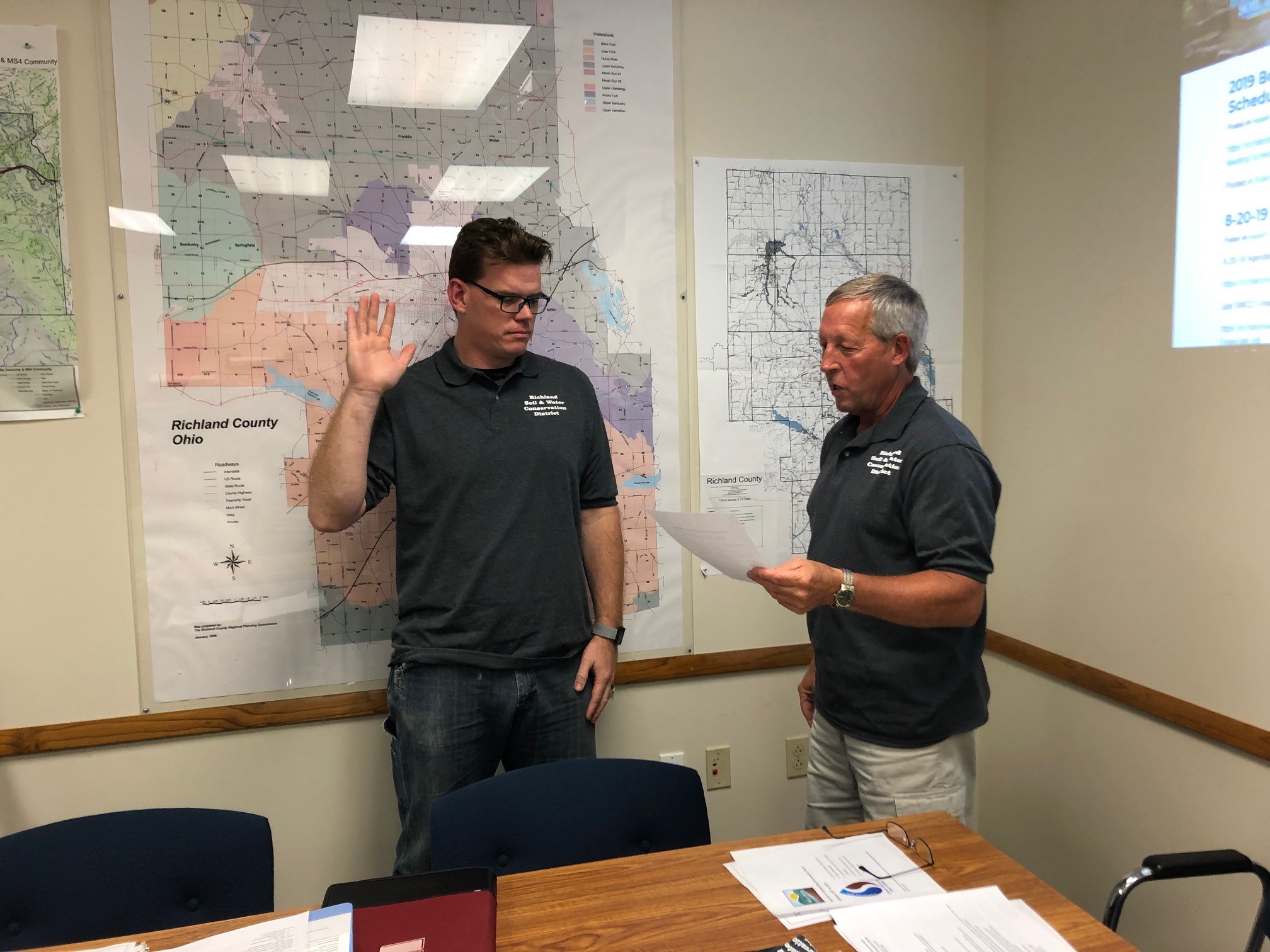 Dearth, Aaron Swearing In August 20, 2019