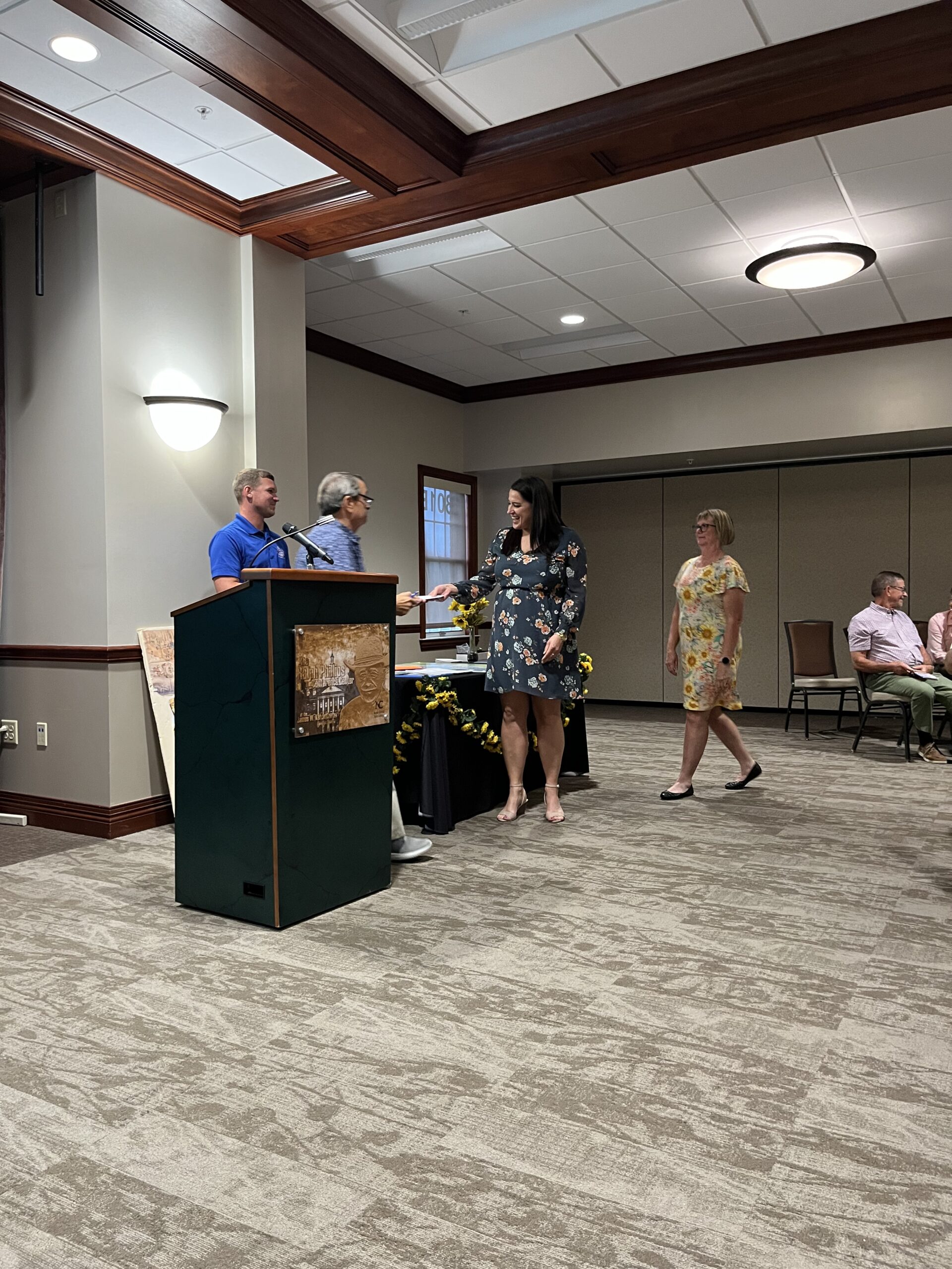 Dunn and Eisenhauer, Farm Bureau award