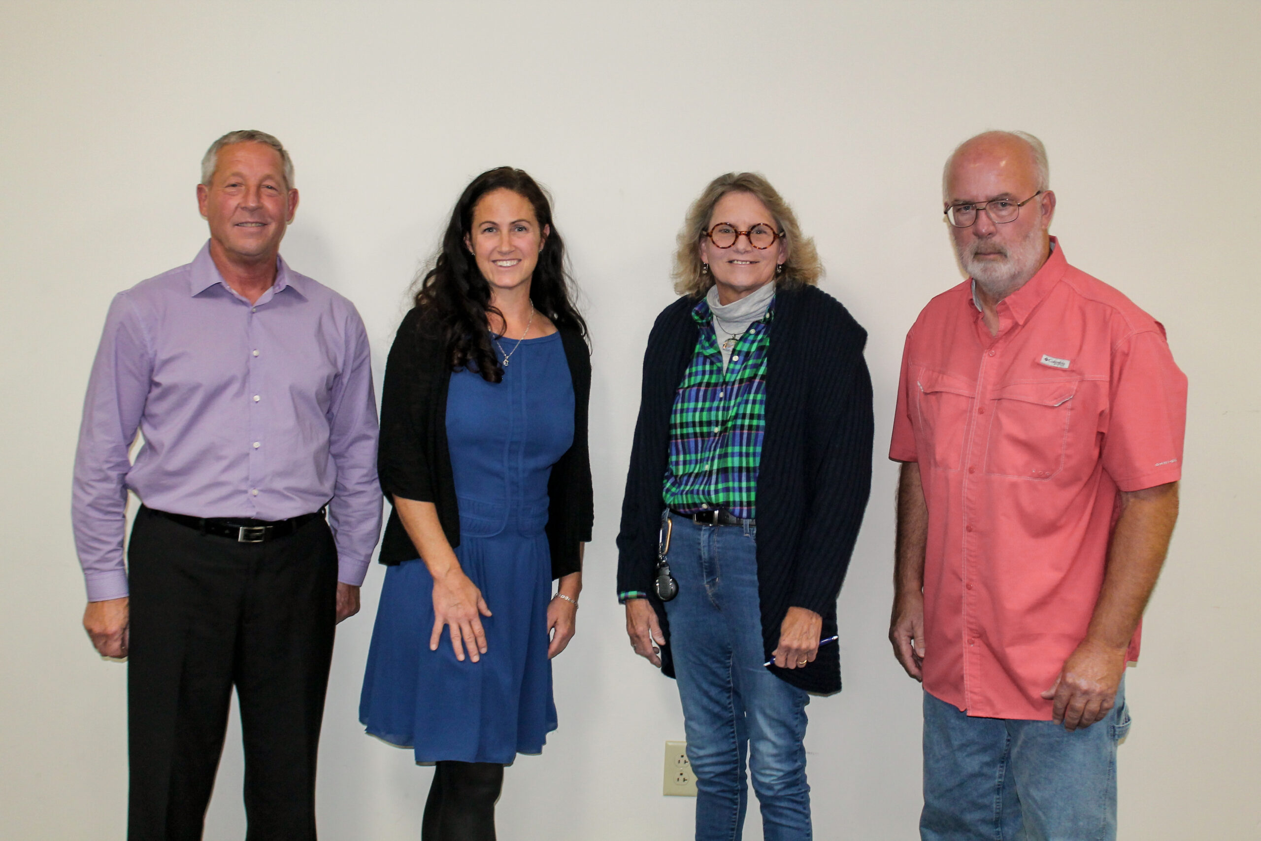 L to R - Alt, Brian (Board Supervisor), Thomas, Erica (Director), McClintock, Jean (Board Supervisor), Hopkins, Lanny (Board Supervisor)