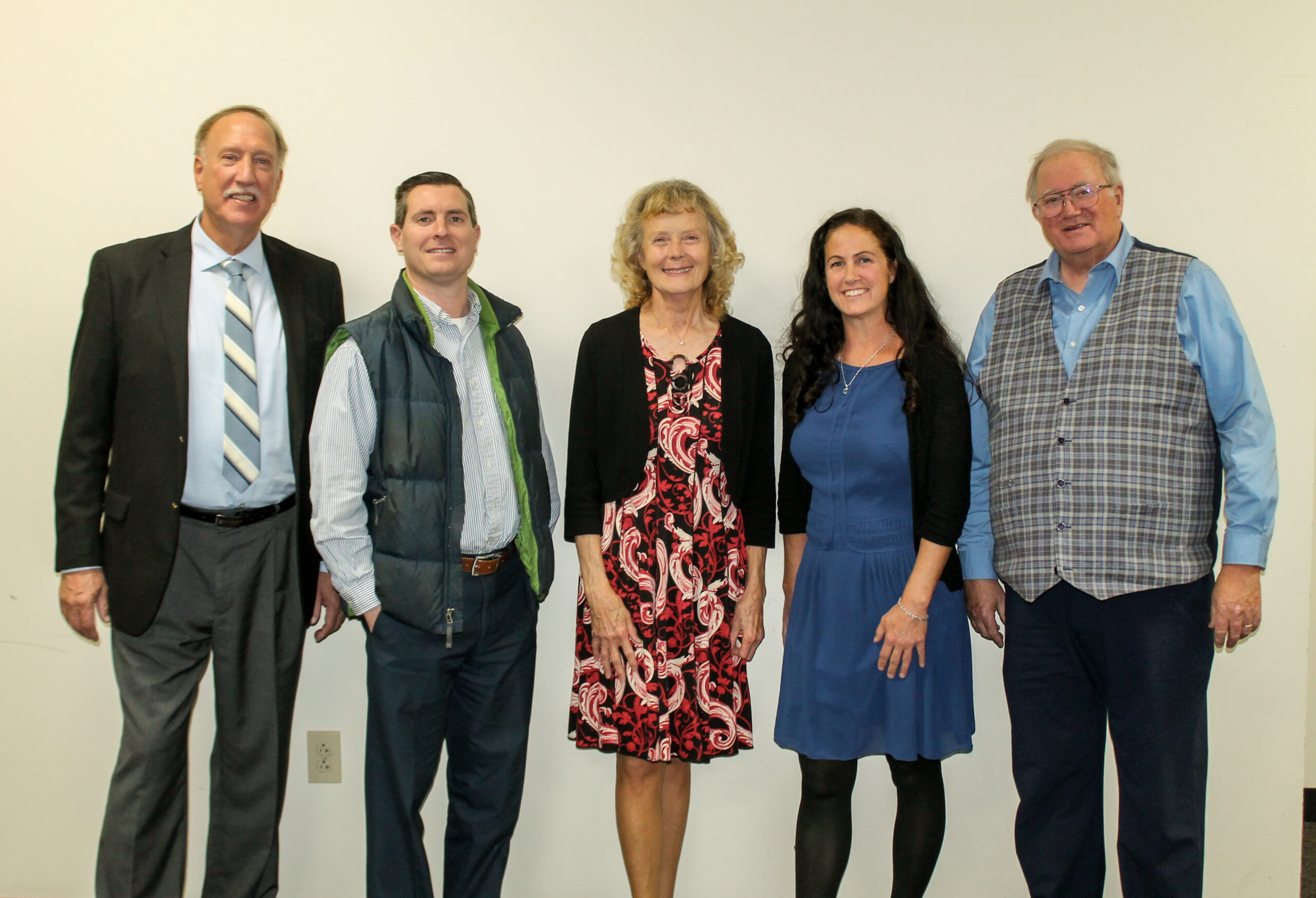 L to R - Mears, Cliff (Commissioner), Vero, Tony (Commissioner), Hafenstein, Ella (Volunteer), Thomas, Erica (Director), and Banks, Darrell (Commissioner)