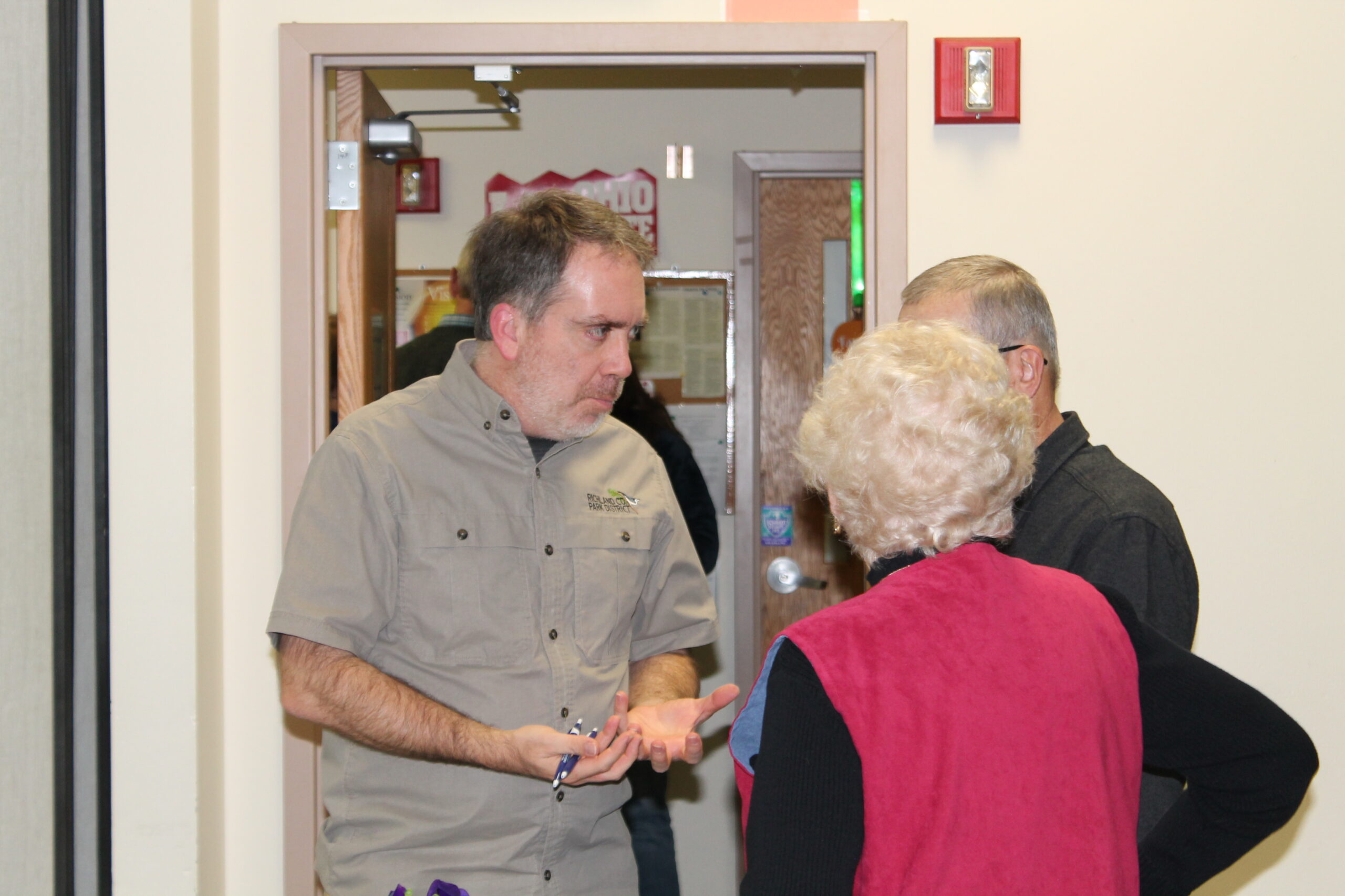 Larson, Jason Richland Cty Parks and Gorman Nature; Sherer, Martha and John