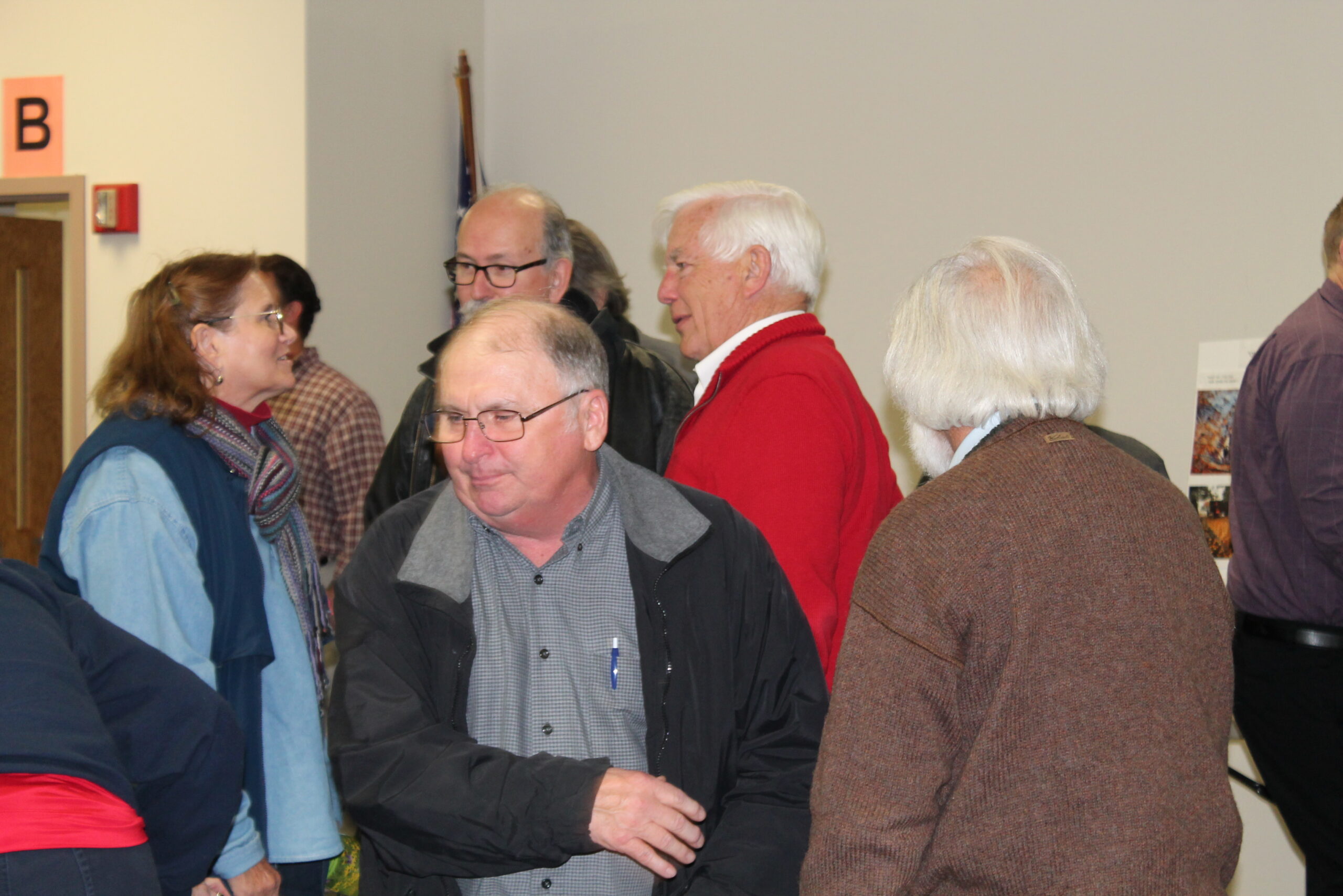 McClintock Jean and John; Huffman, Jim; Milliron Grant (back of head)