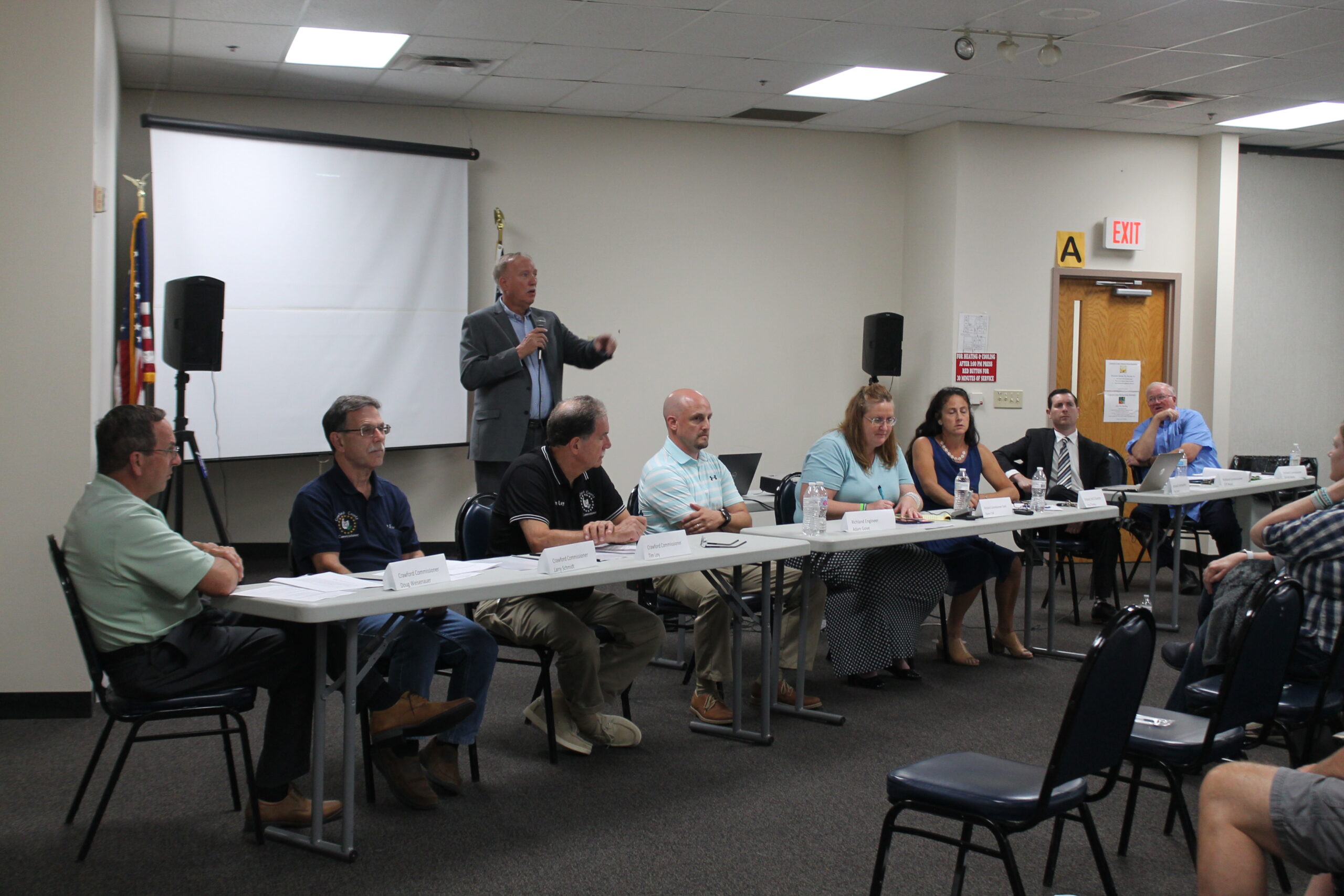 Mears, Cliff (Commissioner) answering questions