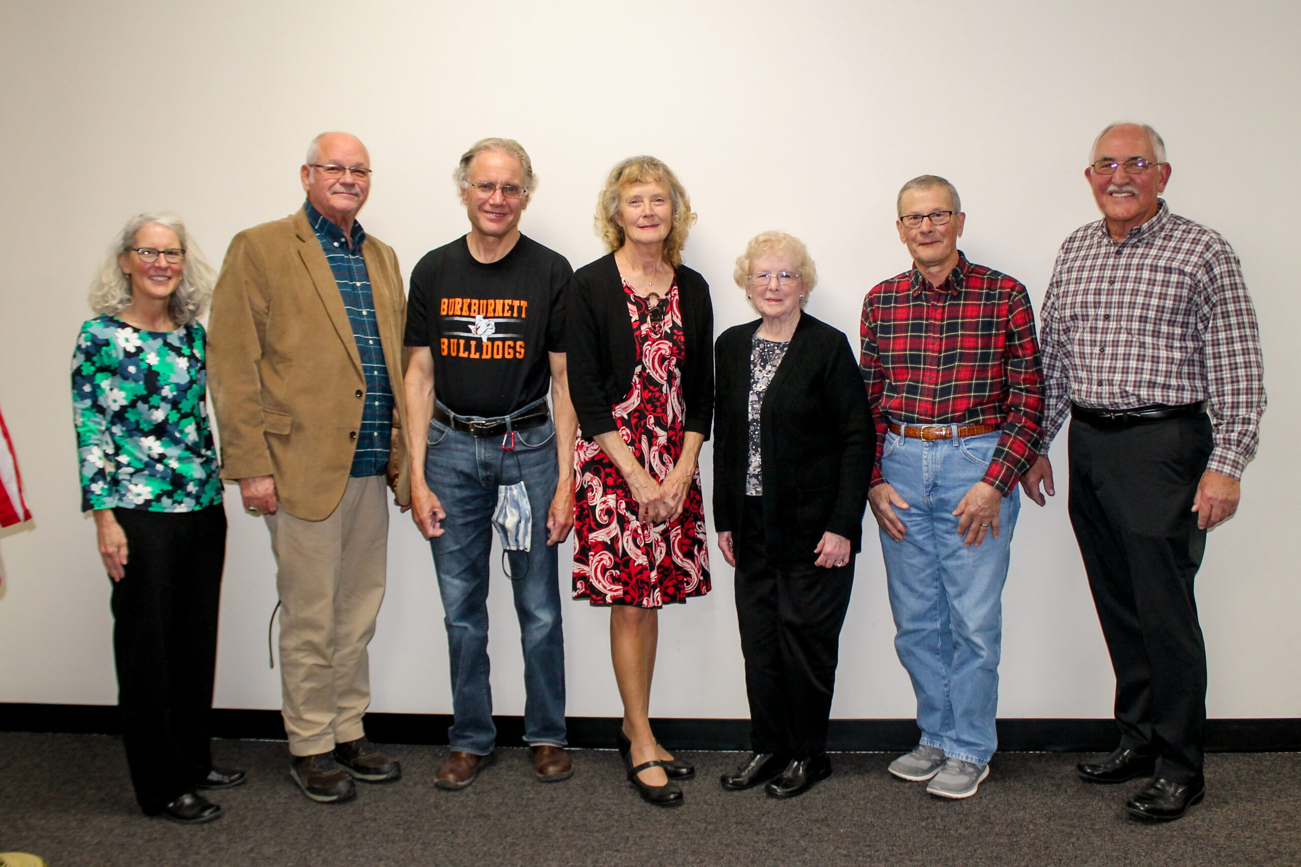 Richland SWCD Staff with Sutter, Theresa