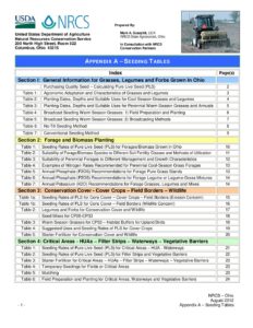 NRCS Appendix A