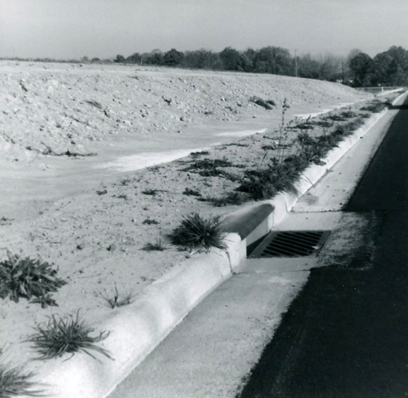 New road installation with storm drain
U59