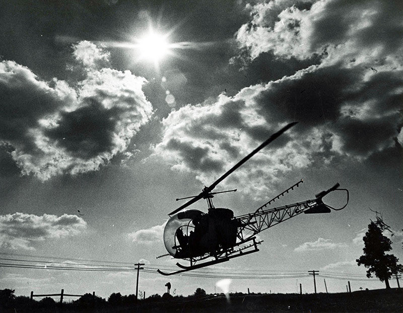 Helicopter in flight
Photo ID#: AE221