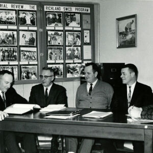 01_09_1969_Richland_SWCD_Board__Richard_Lenhart_Clerk__Earl_Hetrick_Treasurer__Freeman_Swank__Vice_chairman_Dale_cook__Equipment_Mgr_Chester_Jones_Chairman_website-3636