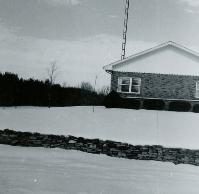 January 26, 1968
Glenn Haverfield's windbreak
Photo ID#: S708