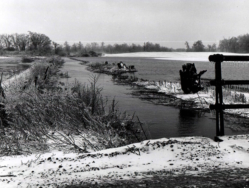 March 10, 1964
Spring flood at Marsh Run
Photo ID#: L77