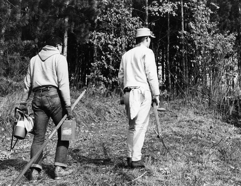 March 22, 1968
Dick Jones and Larry Brightbill
At the Reeder Pine Forest in Butler
Photo ID#: S108