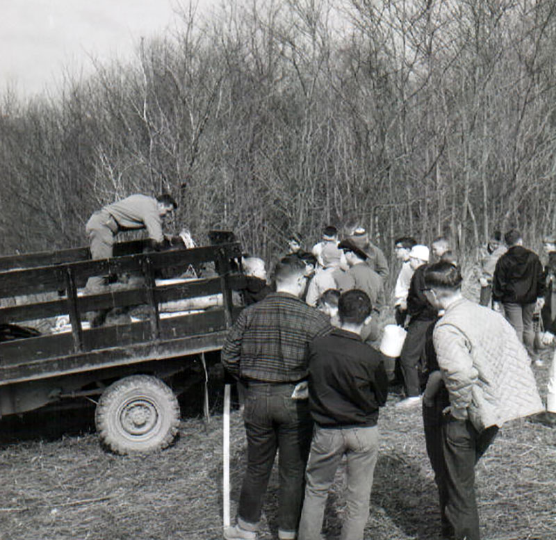 April 10, 1965
Tree planting
Photo ID#: E426