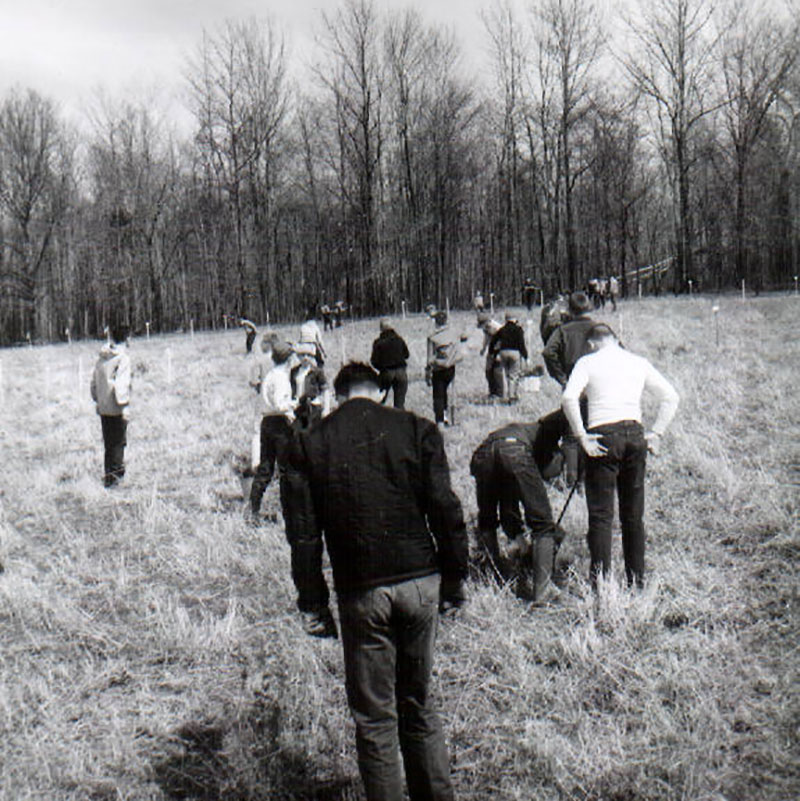 April 11, 1964
Tree planting
Photo ID#: E428