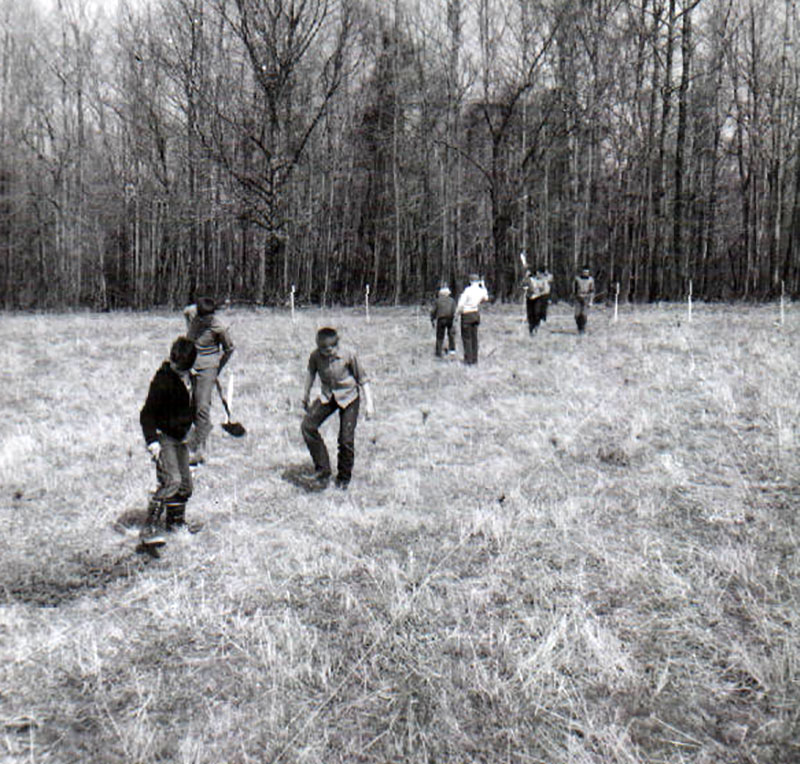 April 11, 1964
Tree planting
Photo ID#: E429