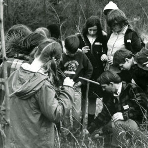 04_24_1972_Mitch_Fitzsimmons_demonstrating_the_planting_of_trees_at_the_arboretum_at_the_RLC_website-4830