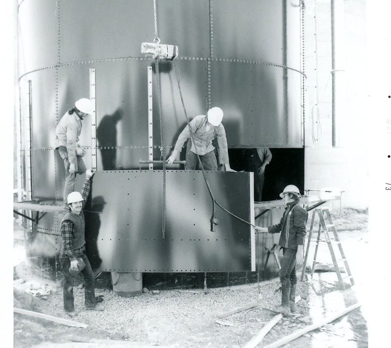 May 14, 1973
David Eichelberger Farm
20x80 silo
Photo ID#: A165