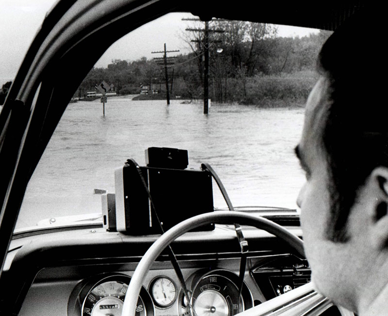 May 19, 1969
Robert Hamilton on State Route 97 toward Lexington
3.6-inch rain event
Photo ID#: L85